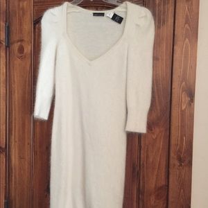 Moda International Angora Rabbit Fur Sweater dress